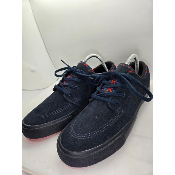 Nike SB Zoom Stefan Janoski Shoes Men\'s 9 Dark Obsidian Skateboarding Sneakers